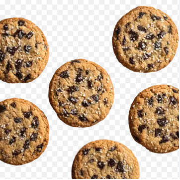 كوكيز الطحينة والسكر البنى